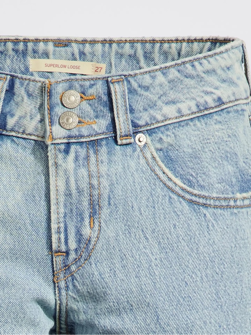 Levi’s Light Wash super low-Rise Women’s Jeans - Picture 4 of 6
